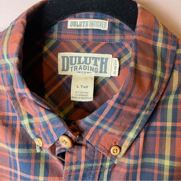 Duluth Beergarden Slim Fit Long Sleeve Shirt- Large Tall - Picture 6 of 13